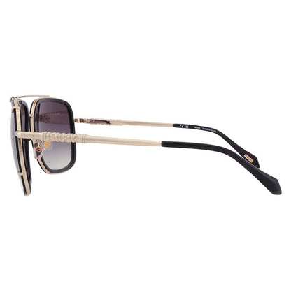 Just Cavalli Gradient Navigator Unisex Sunglasses - Blk/Gold
