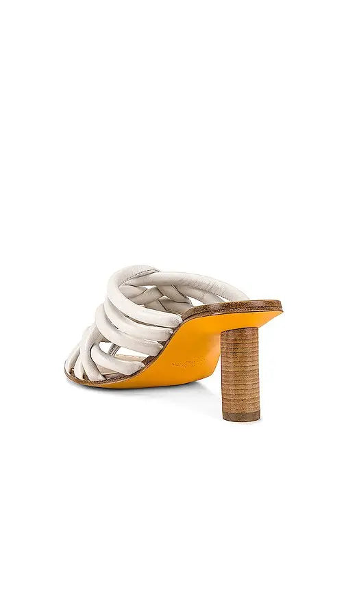 Rag & Bone Infinity Heeled Mule - Antique White 37.5/7.5