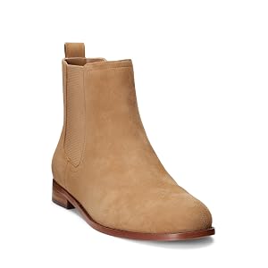 Lauren Ralph Lauren Brylee Suede Bootie - Camel 9/40.5