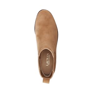 Lauren Ralph Lauren Brylee Suede Bootie - Camel 9/40.5
