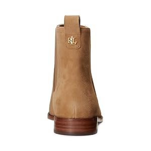Lauren Ralph Lauren Brylee Suede Bootie - Camel 9/40.5