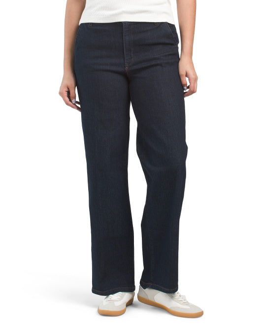 Rachel Zoe Career High Rise Wide Leg Jeans