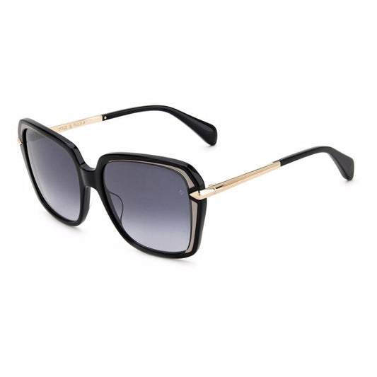Rag And Bone Gradient Square Sunglasses - Grey