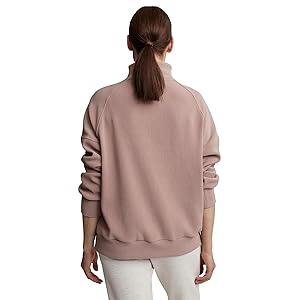 Varley Rhea 1/2 Zip Sweatshirt - Antler