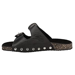 Roper Desiree Buckle Sandal - Black 8