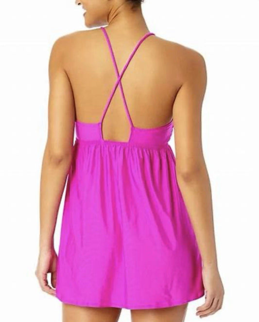 Salt & Cove Halter Cover Up - Pink