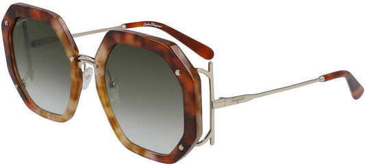 Salvatore Ferragamo Sunglasses SF940S - 232 Tortoise Gradiant