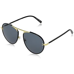 Stella McCartney Aviator Sunglasses SC0133S - Black/Gold