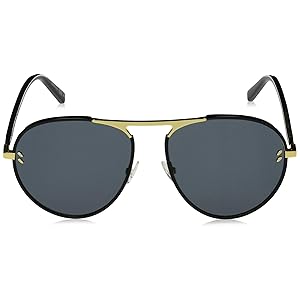 Stella McCartney Aviator Sunglasses SC0133S - Black/Gold
