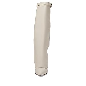 Steve Madden Corenne Knee High Boot - Bone Leather 7.5