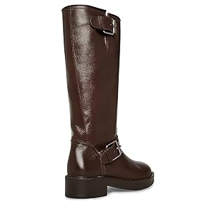 Steve Madden Erma Knee High Flat Boot - Brn 10