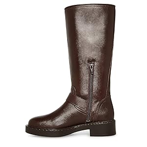 Steve Madden Erma Knee High Flat Boot - Brn 10