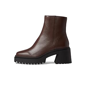 Steve Madden Fella Lug Sole Bootie - Brown 9