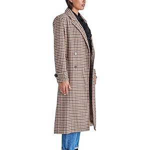 Steve Madden Prince Coat - Plaid
