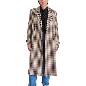 Steve Madden Prince Coat - Plaid