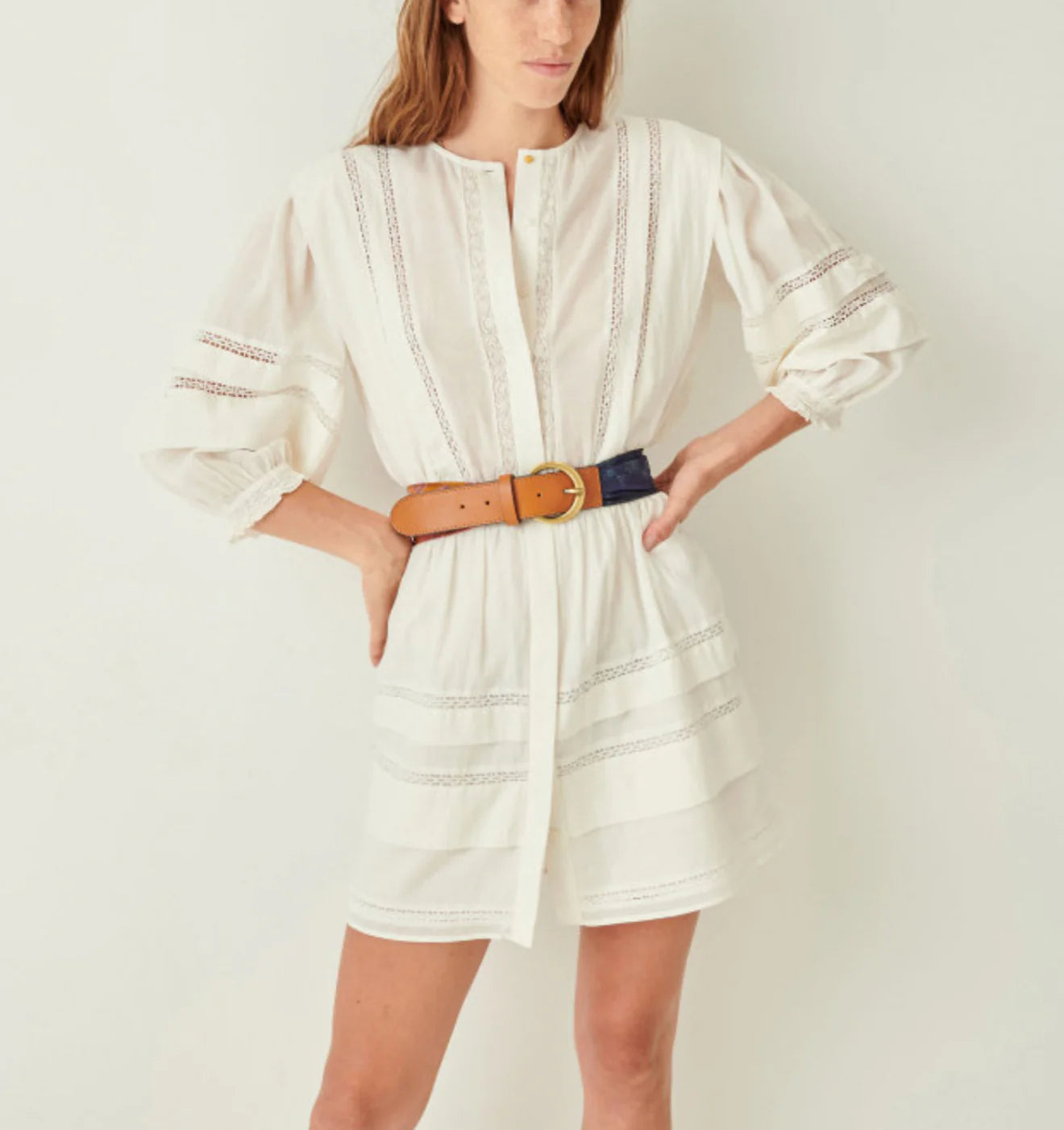 Sessùn Claylia Dress - White