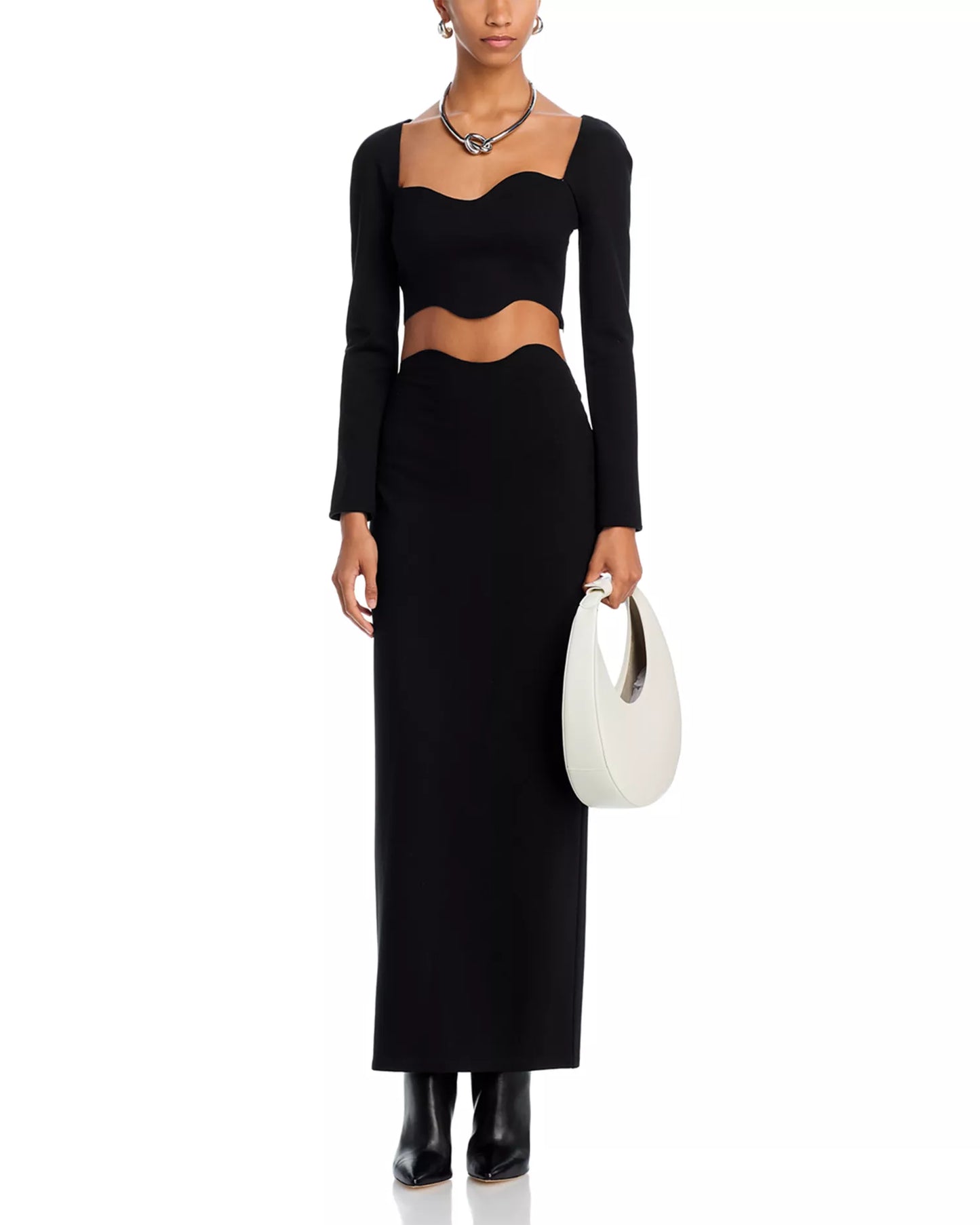 STAUD Corde Top - Black S