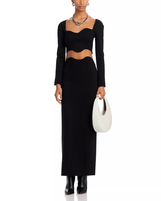 STAUD Corde Top - Black S