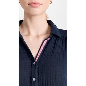 Sundry Longsleeve Shirttail Dress - Navy
