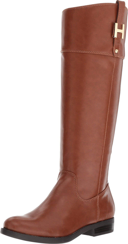 Tommy Hilfiger Shyenne Knee High Riding Boot - Cognac