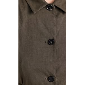 Theory Belted Military Dress - Dark Olive Green