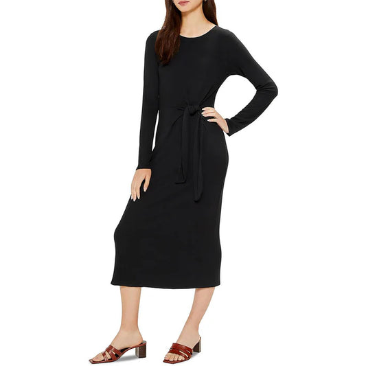 Three Dots Karen Sweaterdress - Black