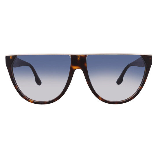 Victoria Beckham Browline Sunglasses - Tortoise