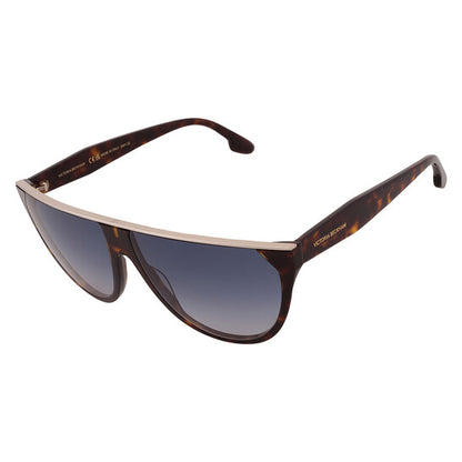 Victoria Beckham Browline Sunglasses - Tortoise
