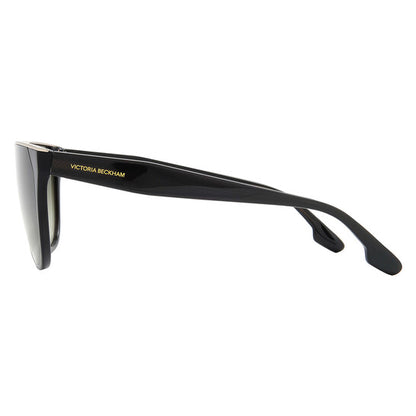 Victoria Beckham Browline Sunglasses - Metallic Forest Green