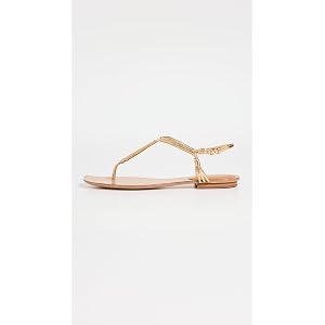 Veronica Beard Amelia Thong Flip Flop Sandal - Gold 8.5