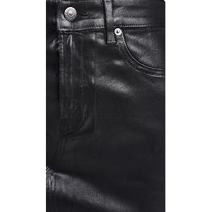 Veronica Beard Breves Coated Midi Skirt - Black High Gloss