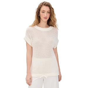 Varley Corvallis Knit Sweater - Egret