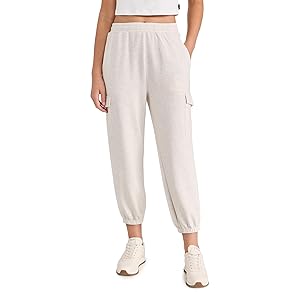 Varley Clarice Pants - Ivory Marled