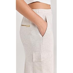 Varley Clarice Pants - Ivory Marled