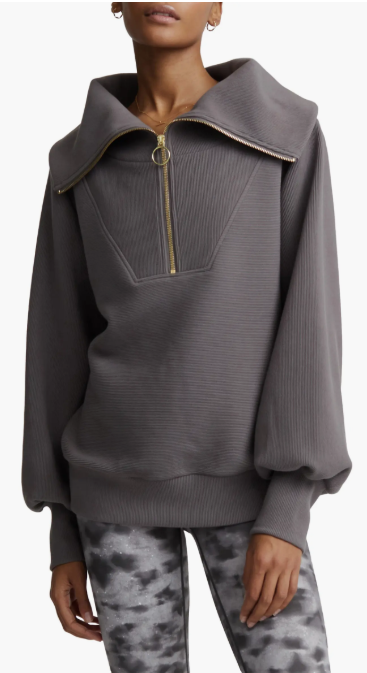 Varley Vine Pullover - Deep Charcoal