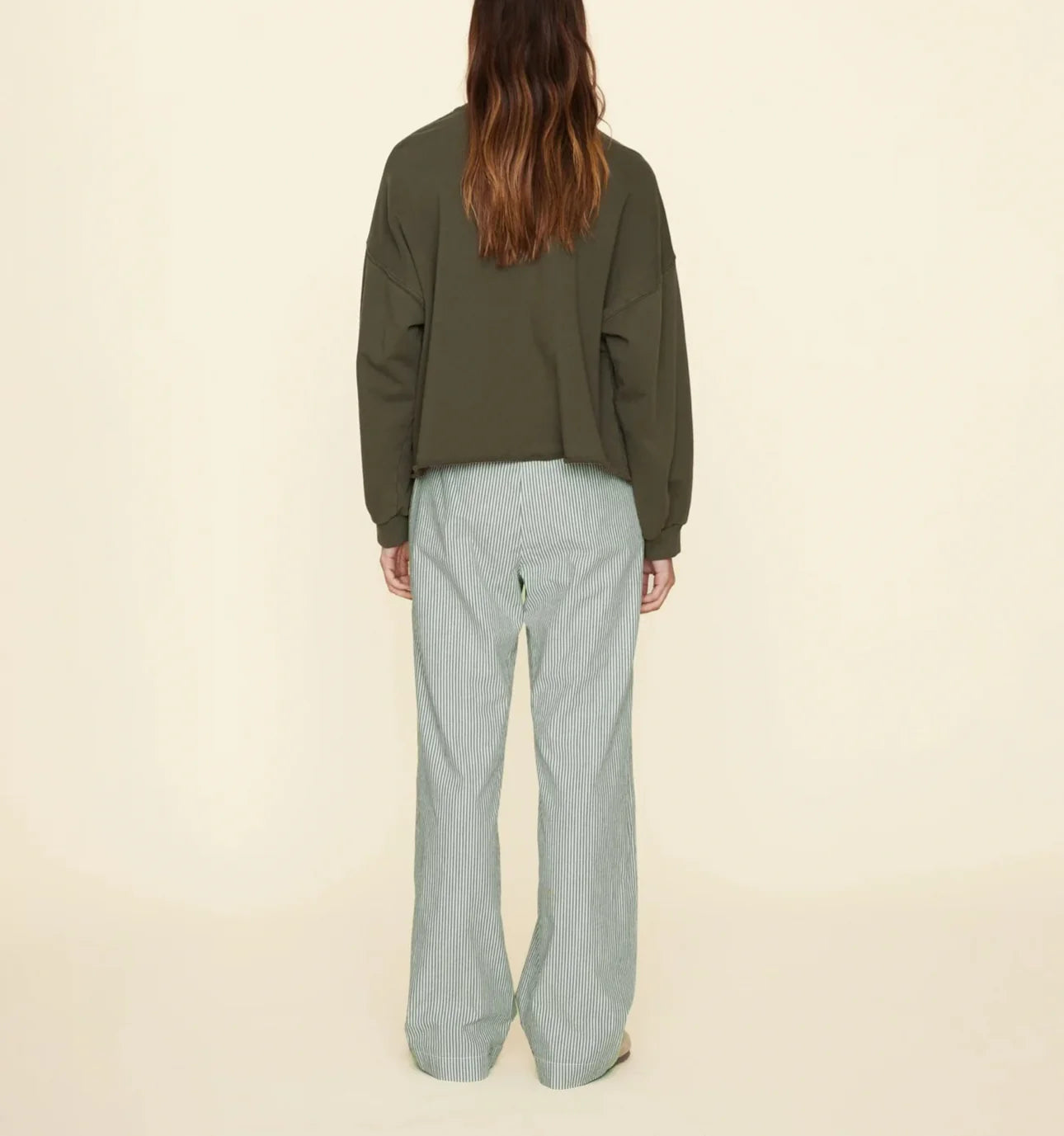 Xirena Piper Pant - Sage/Wht