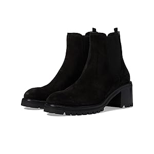Pedro Garcia Zona Lugsole Ankle Boot - Black Velour EU 37/ US 7