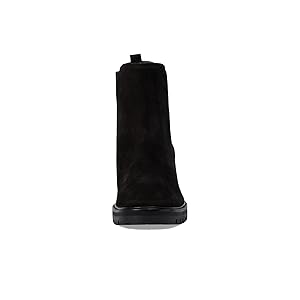 Pedro Garcia Zona Lugsole Ankle Boot - Black Velour EU 37/ US 7