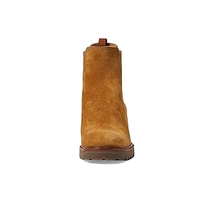 Pedro Garcia Zona Lugsole Ankle Boot - Honey Velour EU 37.5/ US 7.5