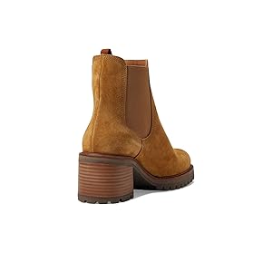 Pedro Garcia Zona Lugsole Ankle Boot - Honey Velour EU 37.5/ US 7.5