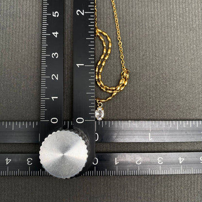 18K Gold Plated Stainless Steel Bracelet - MIO70855