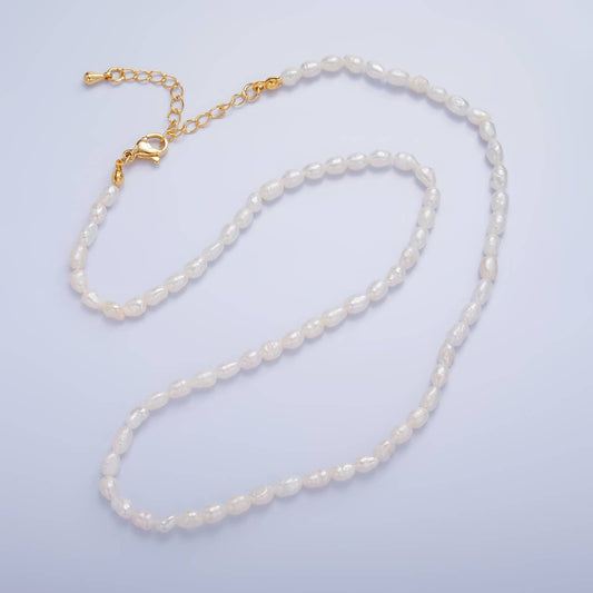 Freshwater Pearl Choker - 24K Gold Filled