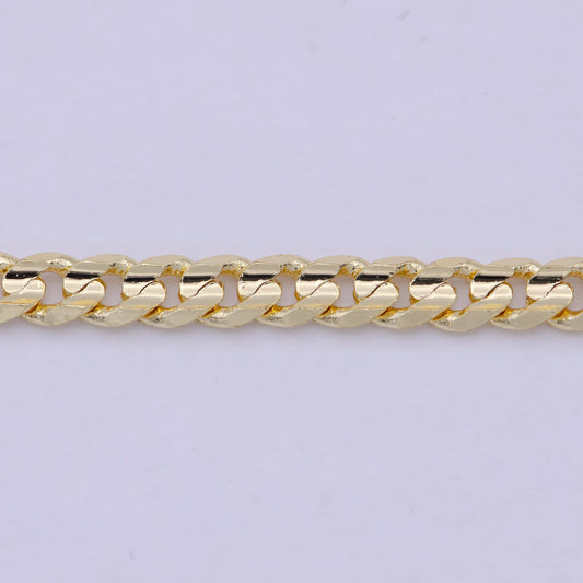 Cuban Chain Necklace - 18K Gold FIlled/19.5