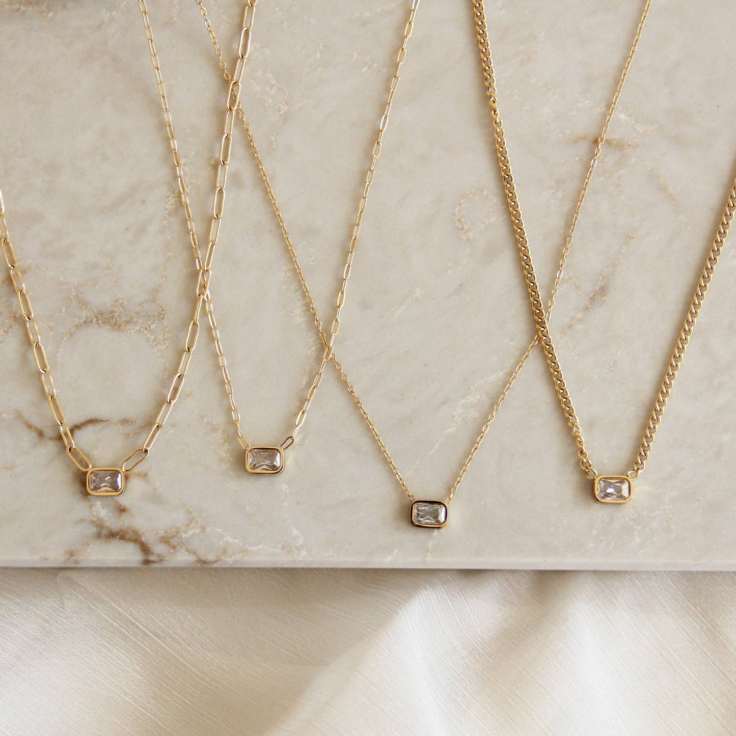 CZ Chain Necklace
