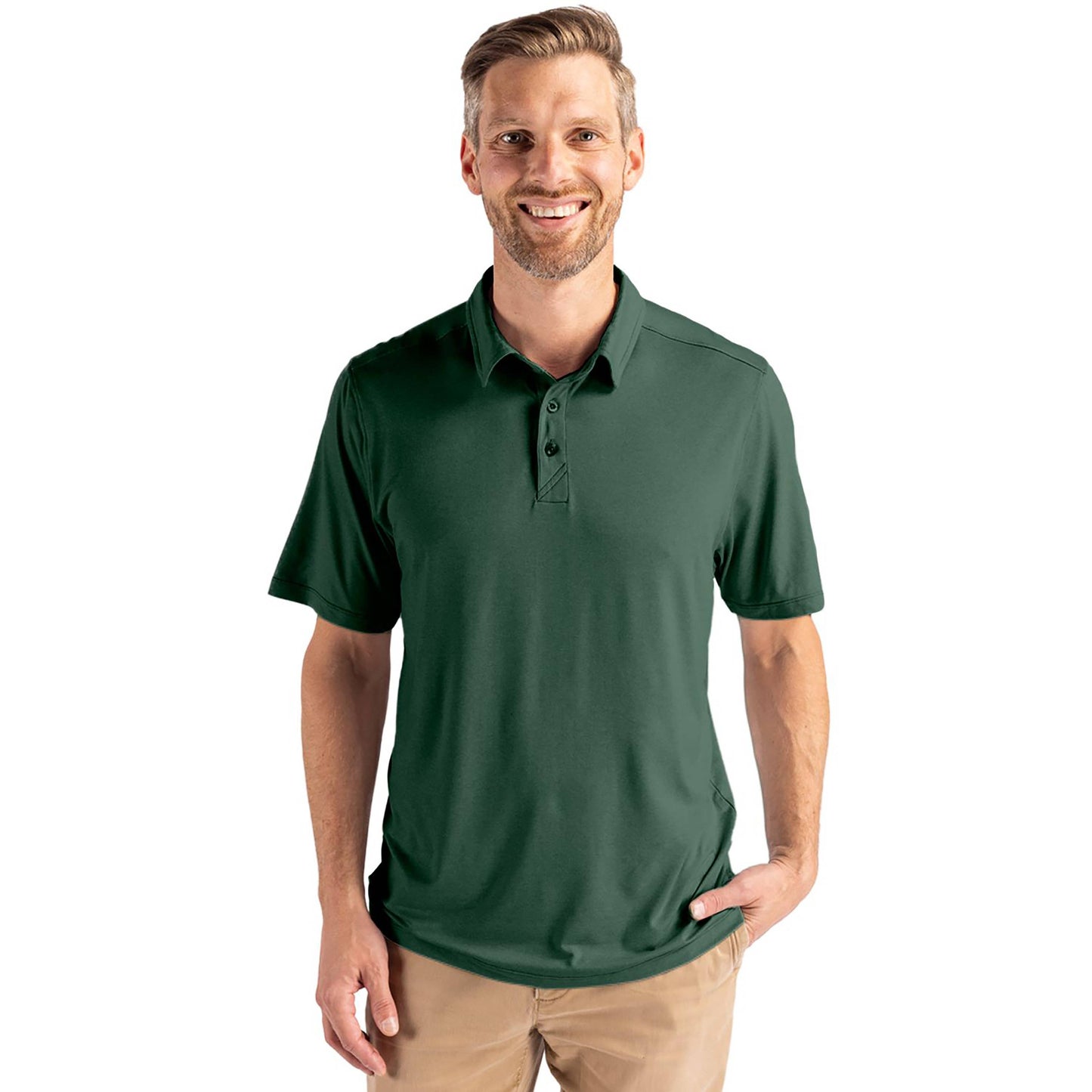 Cutter & Buck Coastline Eco Recycled Mens Polo: Atlas / L