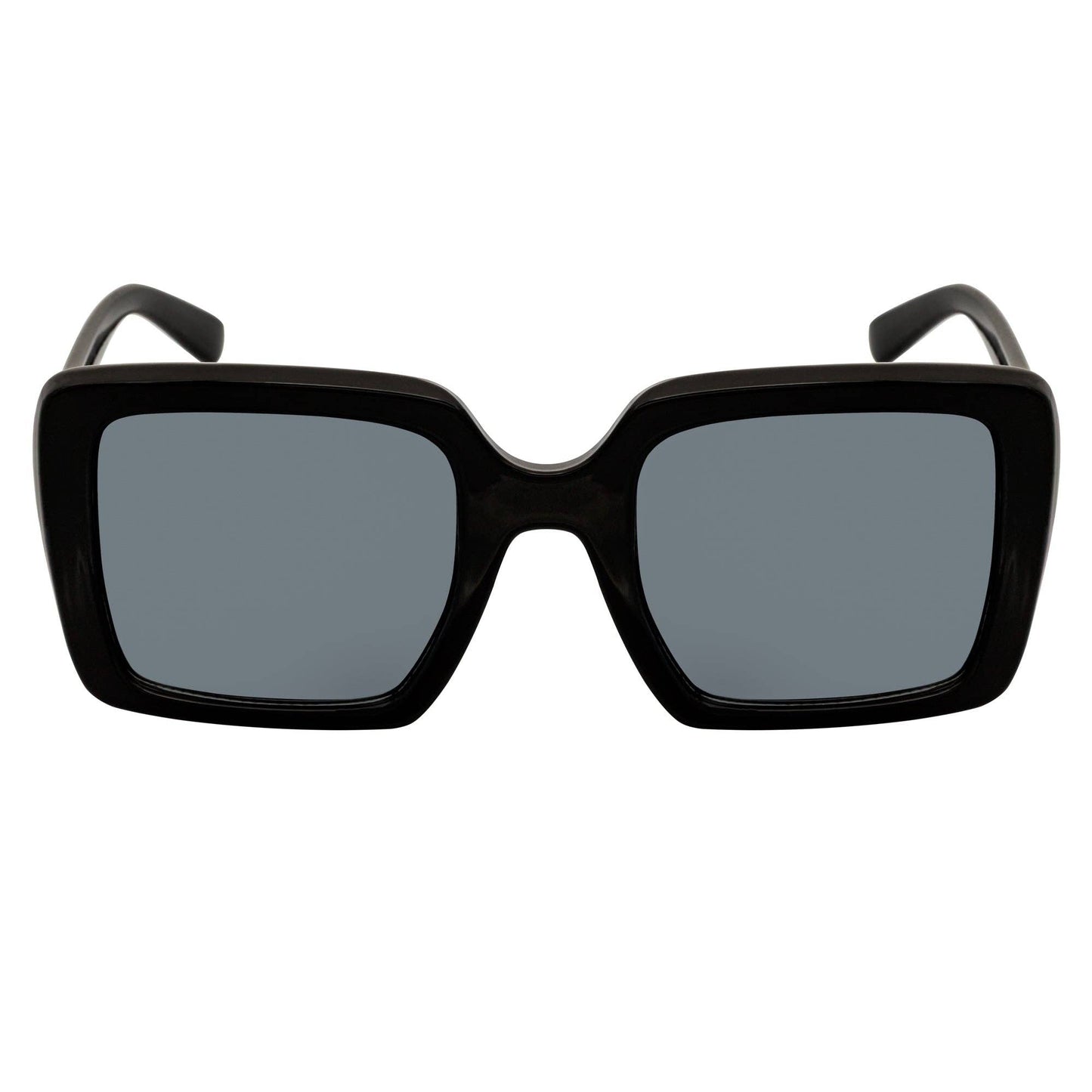 Morspecs Retro Modern Square Sunglases - Quad Blk/Smoke