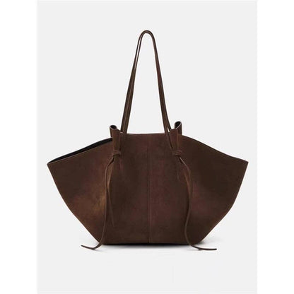 Autumn Winter Suede Wing Shoulder Bag Large Capacity