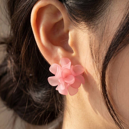 AS Floral Cluster Stud Earrings