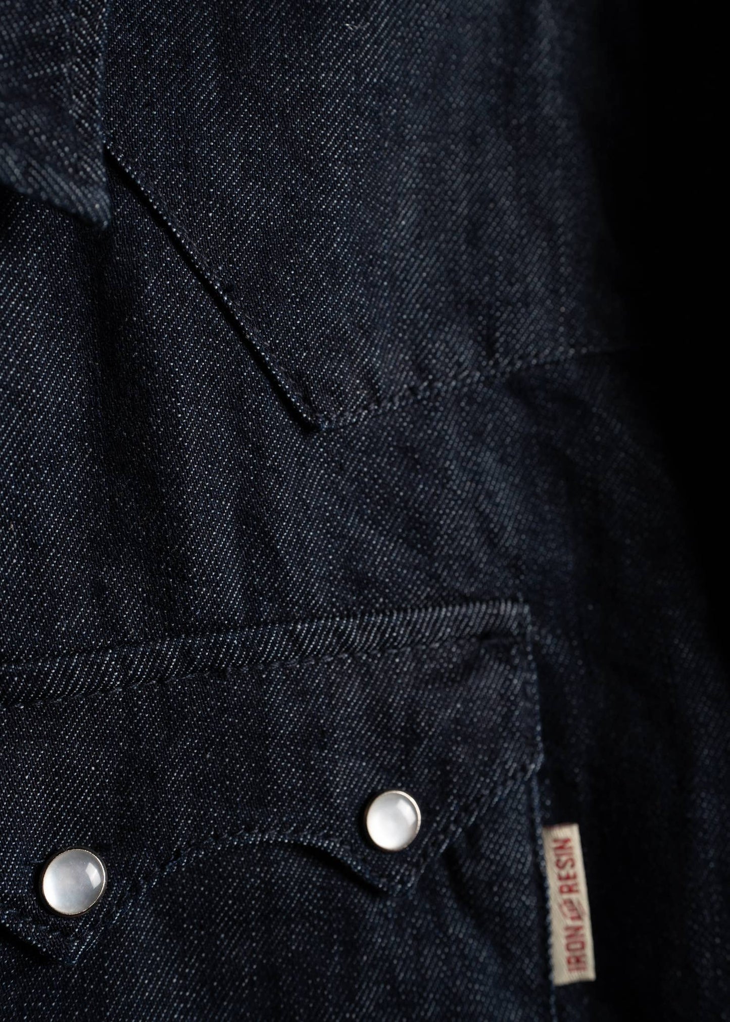Iron & Resin Turner Denim Shirt - Bleach