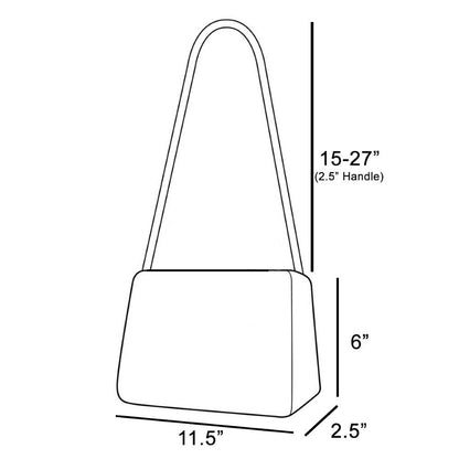 AS Woven Straw Top Handle Handbag - Nat/Cog